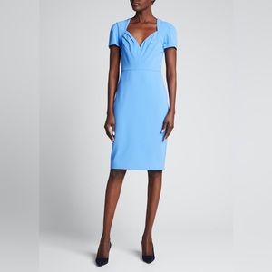 BNWT Badgley Mishka Blue Sheath Dresss